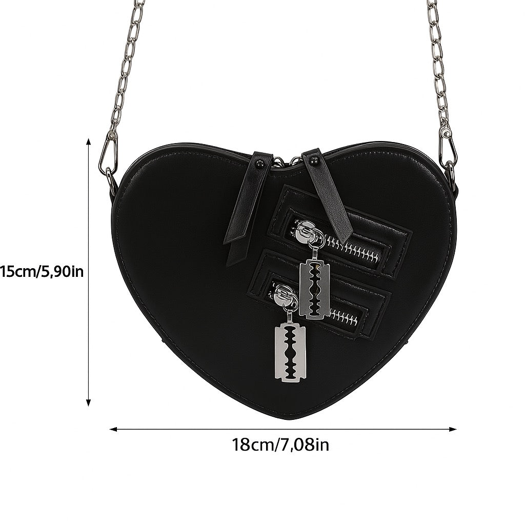 Heart Crossbody bag