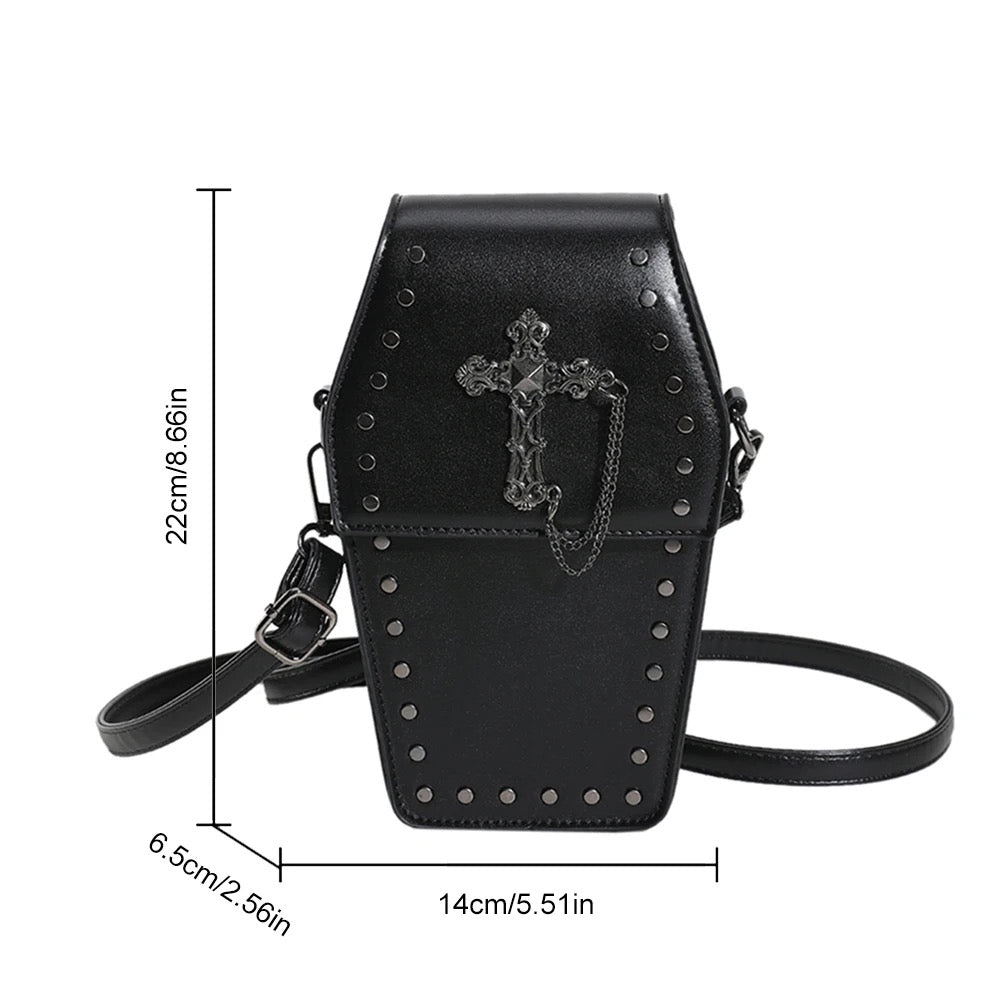 Coffin Crossbody Bag